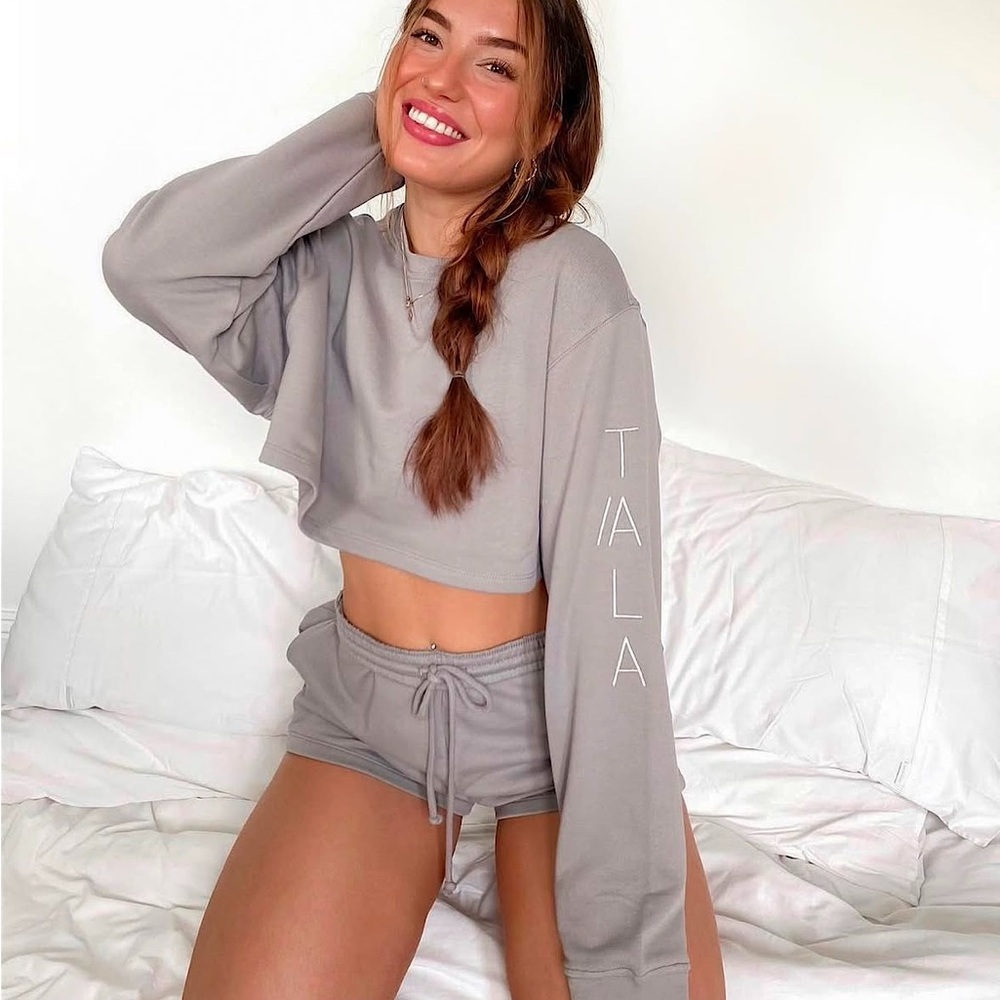 TALA Condo Cropped Crewneck